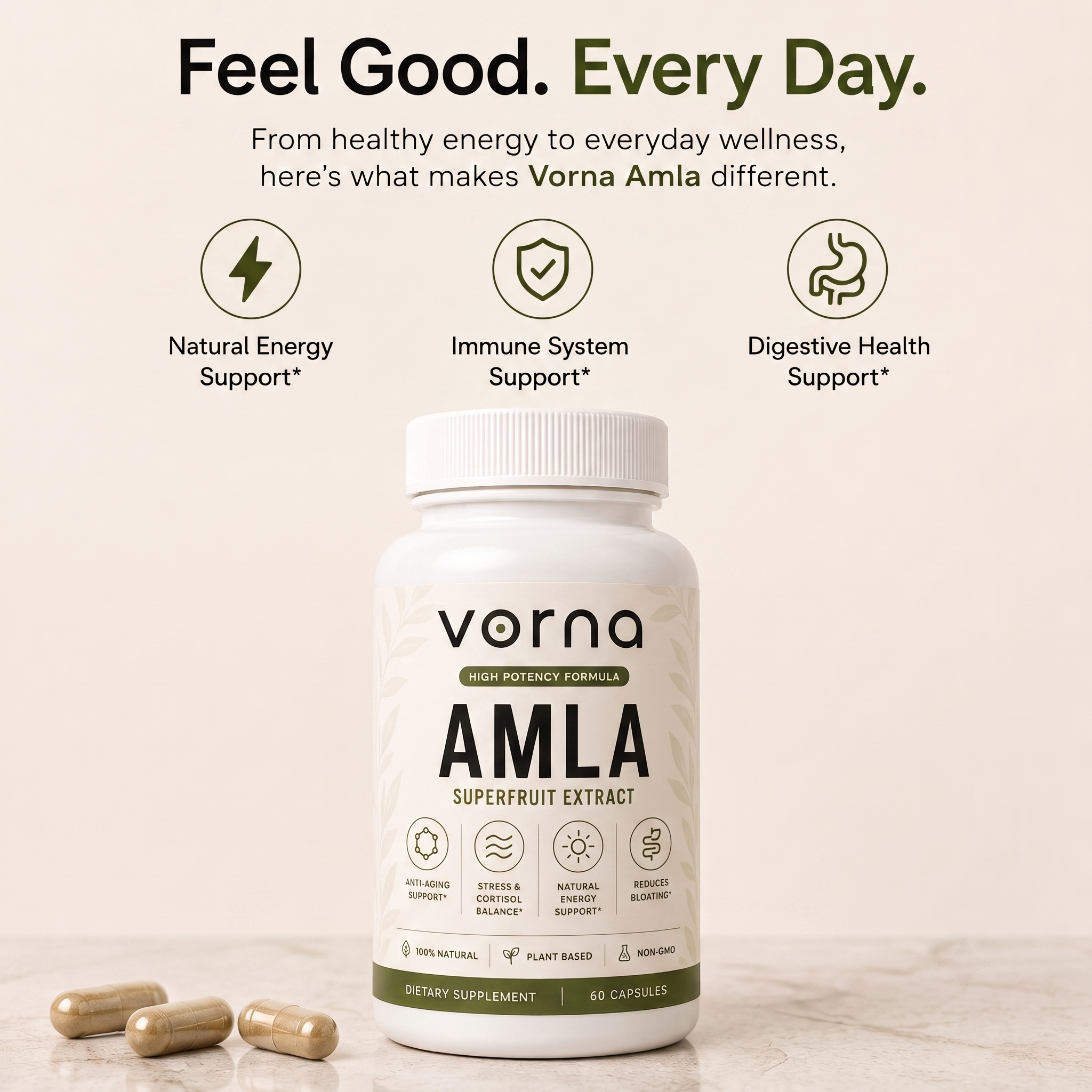 Vorna Amla Superfruit Extract Capsules